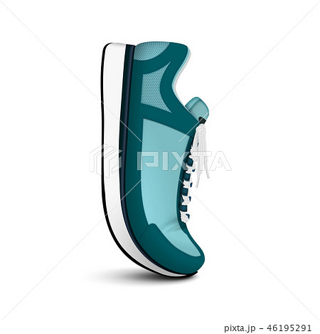 Sport Shoe Realistic Imageのイラスト素材