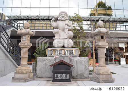 都内の観光名称 神田神社 神田明神 の大黒様の写真素材