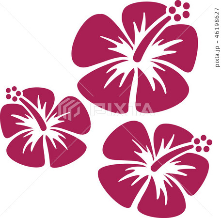 Hibiscus triple icons 46198627