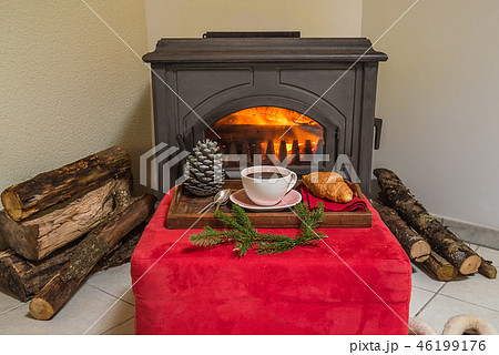 Cozy christmas or winter holidays concept 46199176