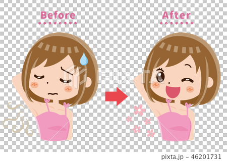 Side smell Before and after 46201731