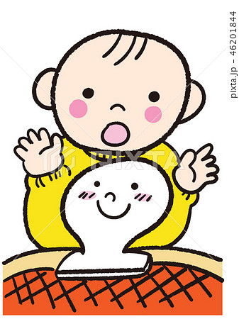 お餅を焼く 46201844