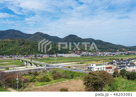 山城　月山富田城の城下町 46203061