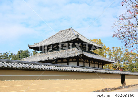 奈良の秋 東大寺戒壇堂 奈良の秋 東大寺戒壇堂 46203260