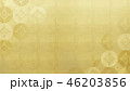 和-和風-和柄-背景-金箔 46203856