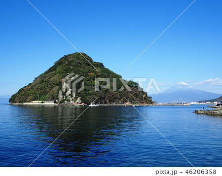 あわしまと富士の風景 46206358