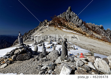 地蔵岳賽の河原の石仏 46206478