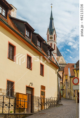 Saint Vitus Church in Cesky Krumlov, Czech Saint Vitus Church in Cesky Krumlov, Czech 46213336