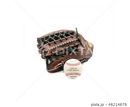 硬式野球グラブと硬式ボール 硬式野球グラブと硬式ボール 46214679