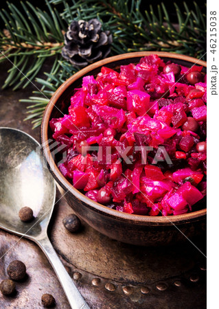 Popular vegetable salad vinaigrette 46215038