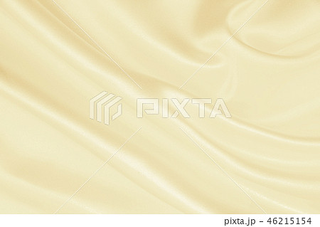 Smooth elegant golden silk or satin luxury cloth Smooth elegant golden silk or satin luxury cloth 46215154