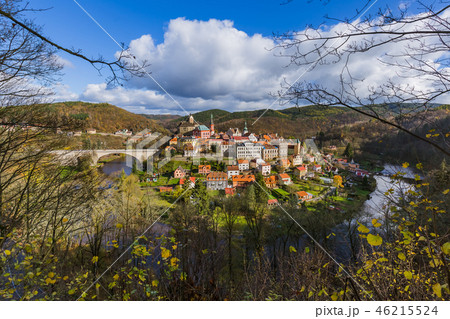 Castle Loket in Czech Republic Castle Loket in Czech Republic 46215524