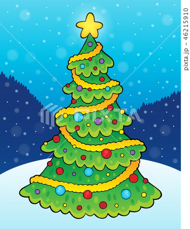Christmas tree theme 8 46215910