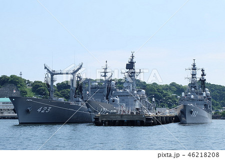 横須賀基地に停泊する艦艇 横須賀基地に停泊する艦艇 46218208