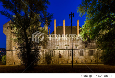 Castle in town Guimaraes - Portugal 46218611