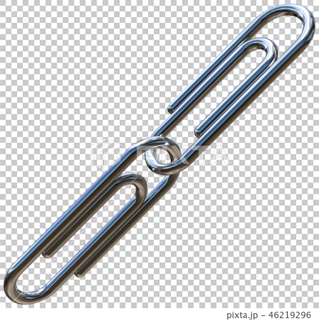CG 3D illustration solid design clip stationery pair bond team, information metal cutout CG 3D illustration solid design clip stationery pair bond team, information metal cutout 46219296
