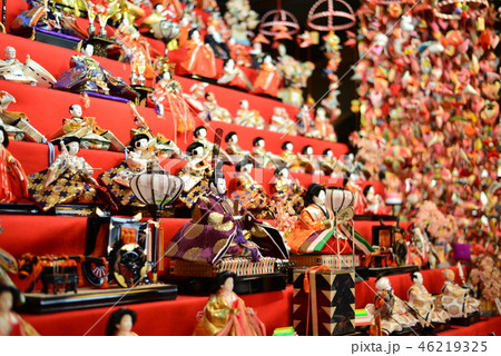 【伊豆稲取】ひな人形・雛のつるし飾り 46219325