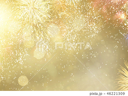 Fireworks and bokeh lights concept Fireworks and bokeh lights concept 46221309