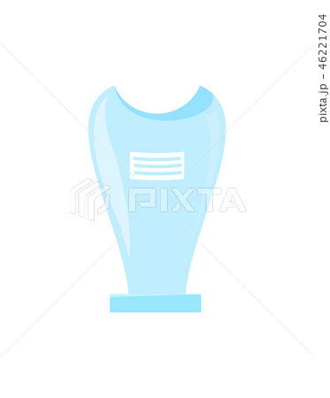 Award Trophy Crystal Closeup Vector Illustration Award Trophy Crystal Closeup Vector Illustration 46221704
