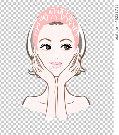 20s beauty care image Wet hands Open your eyes 46221715