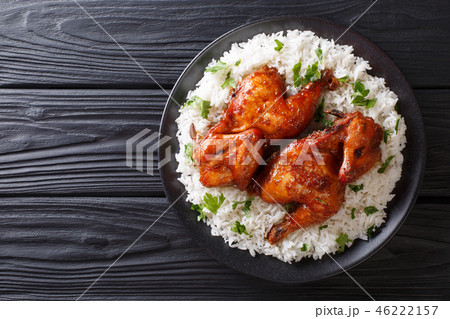 Indonesian chicken baked in ginger garlic sauce Indonesian chicken baked in ginger garlic sauce 46222157
