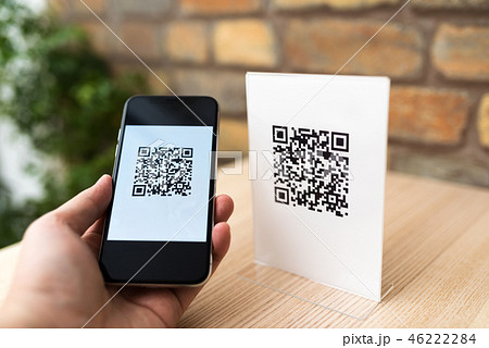 QRコード決済 46222284