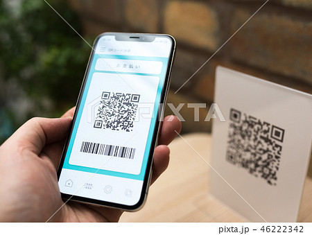 QRコード決済 46222342