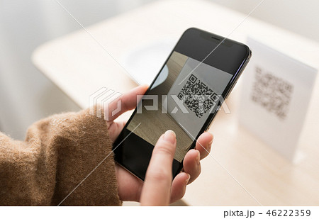 QRコード決済 46222359