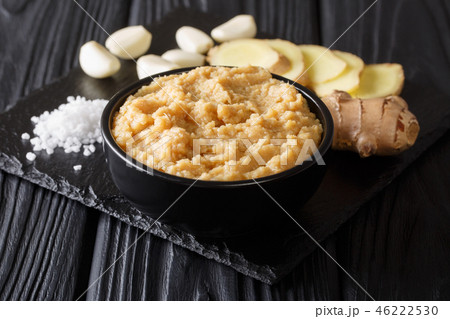 Ginger Garlic paste Fresh mashed Adrak and Lahsun 46222530