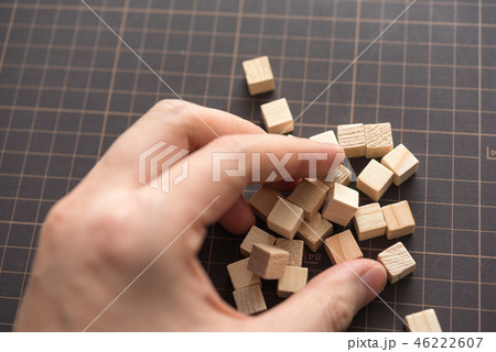 ウッドブロック 46222607