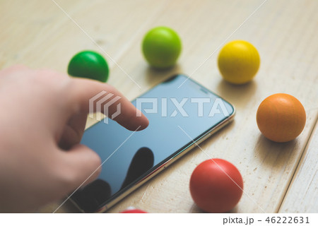 スマホ 46222631