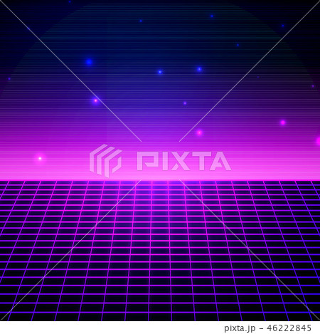 Retro sci fi background Retro sci fi background 46222845