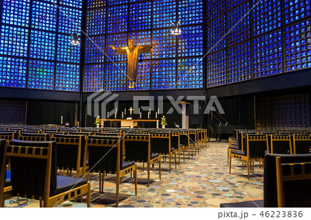 New Kaiser Wilhelm Memorial Church interior New Kaiser Wilhelm Memorial Church interior 46223836