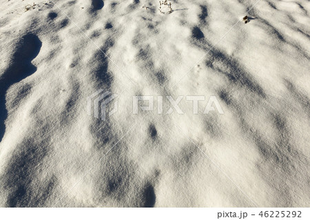 Photo of snow, close-up 46225292