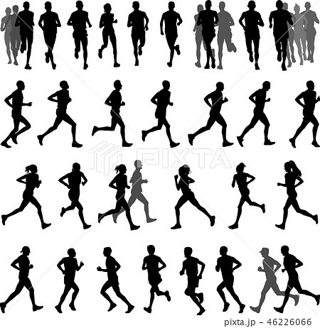 runners silhouettes collection 46226066