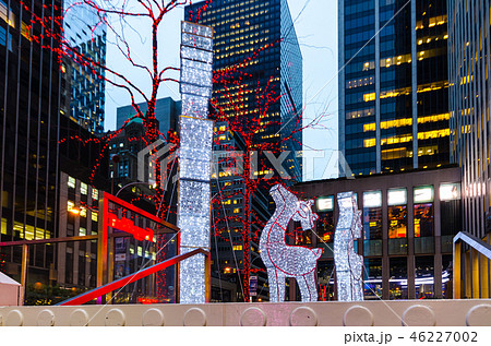 ニューヨーク マンハッタンのクリスマス ニューヨーク マンハッタンのクリスマス 46227002