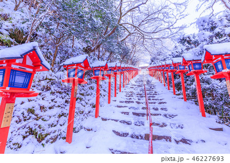 冬の京都 貴船神社 冬の京都 貴船神社 46227693