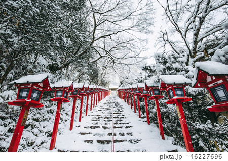冬の京都 貴船神社 46227696