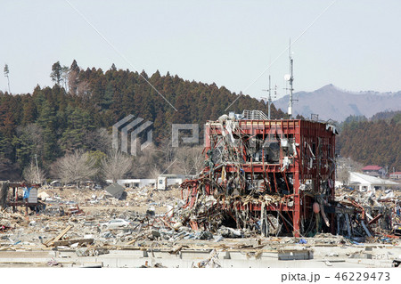 2011年　東日本大震災　宮城県　南三陸町　3.11 46229473