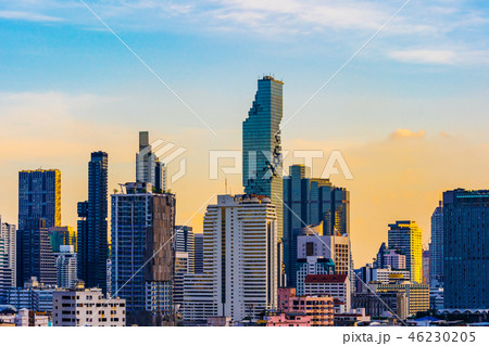 building with sky in Bangkok, Thailand 46230205