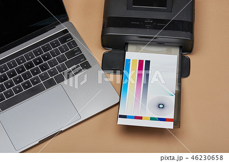 Printer print color test 46230658