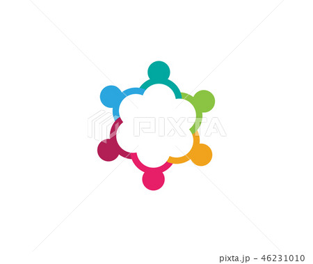 Community, network and social icon Community, network and social icon 46231010