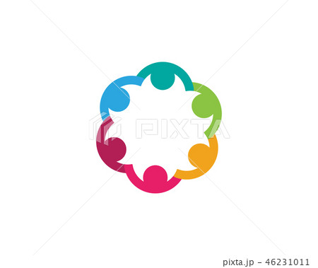 Community, network and social icon 46231011