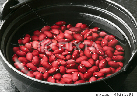 浸水させた金時豆 46231591