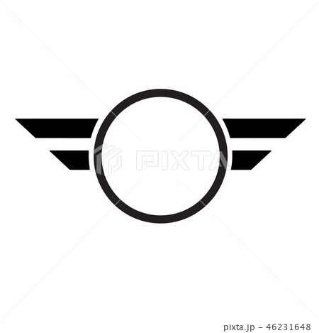 Wing and circle pattern design Wing and circle pattern design 46231648