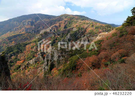 小豆島、寒霞渓の紅葉(第二展望所から) 小豆島、寒霞渓の紅葉(第二展望所から) 46232220