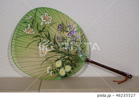 水うちわ 水うちわ 46235527