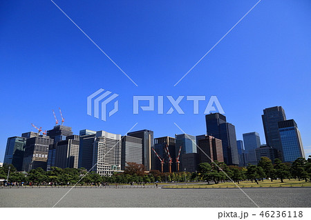 皇居と丸の内 46236118