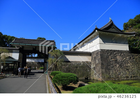 皇居 大手門 皇居 大手門 46236125