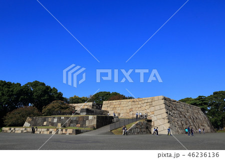 皇居　江戸城　天守台 46236136